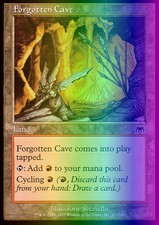 Magic the Gathering MTG Forgotten Cave (317) Onslaught   LP FOIL