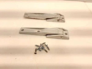 Jeep TJ Wrangler OEM Tailgate Hinges PSB Silver 1999 2000 2001 2002 20 95456 - Picture 1 of 24
