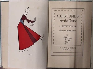 Costumes for the dance - Joiner - Barnes 1937 - Imagen 1 de 3