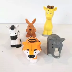 Fisher Price Little People Zoo Animals Bulk Lot Of 5 2017 Modern Ark Kangaroo - Foto 1 di 6