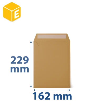 1500 Sobres marrones Kraft SAM 80gr  - 162 x 229 mm | Eurotienda - Imagen 1 de 4