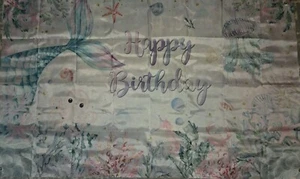 Happy Birthday, Mermaid Theme #2 Party Decor - Picture 1 of 4