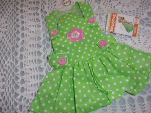 DELANTAL Verde Simply Perro Vestido XXS XXSmall nuevo - Imagen 1 de 2