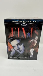 NEW Elvis Presley VHS Box Set Collector 5 Series “The King As Never Seen Before” - Picture 1 of 6
