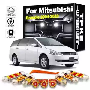 Kit de luces domo de lectura de mapas interiores LED de 18 piezas para Mitsubishi Grandis 2004-2010 - Imagen 1 de 9