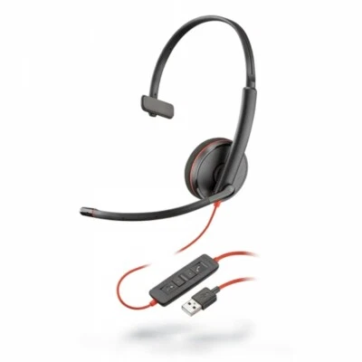Plantronics Blackwire C3210 USB-A Monaural 209744-101 - Image 1 of 4