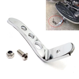 Chrome Stand Kickstand Extension Kit For Harley Touring CVO Road Glide 1991-2021 - Picture 1 of 11