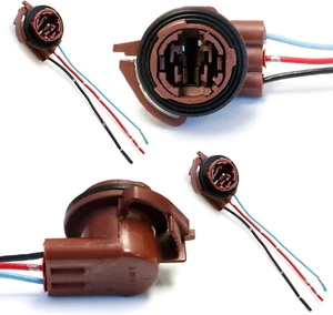 3157 Pre-Wired Harness Sockets for Turn Signal Lights DRL Lamps Brake/Tail Light - Picture 1 of 7