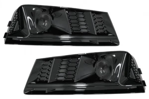Griglia inferiore paraurti ACC Copre Griglie laterali adatte per A4 B9 Sed - Imagen 1 de 3
