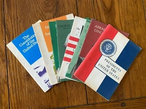 Vintage 10er Set John Hancock Insurance Co. kleine Geschichtsbroschüren - Taschenbuch - Bild 1 von 11