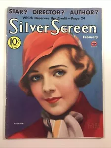 Silver Screen magazine cinema movies February 1934 Ruby Keeler, Garbo Dietrich - Picture 1 of 4