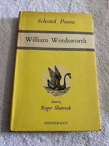 Poemas seleccionados William Wordsworth Roger Sharrock 1958 primera edición tapa dura - Imagen 1 de 5