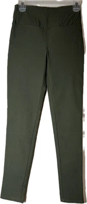 Leggings híbridos verde oliva pequeños nuevos sin etiquetas (#2037) Foto 1 de 4