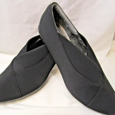 Vestido Naot Lucente Nylon Pump en Negro Sin Cordones Elástico Talla 40 EE. UU. 9 Isreal MED Foto 1 de 4