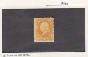 US Scott #O1 MH Agriculture Department Official Stamp VF CV $300.00 - Picture 1 of 2