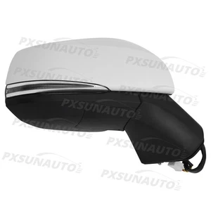 Right Power Heated Mirror w/ 8 Pins White Passenger For Toyota RAV4 2019-2022 - Picture 1 of 7