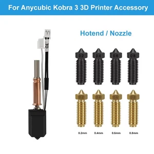 Upgrade Hotend Kit do Anycubic Kobra 3 Dysza Części do drukarek 3D Partia akcesoriów - Zdjęcie 1 z 19