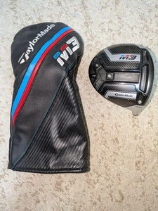 TaylorMade M3 Driver Head Only New with Head Cover Scratches - Picture 1 of 6