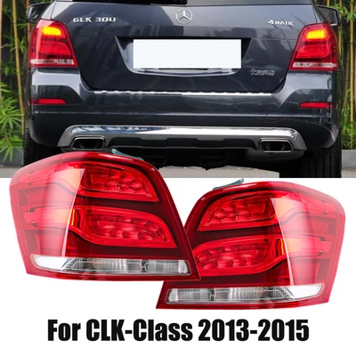 Pair LED Tail Lights Rear Brake Lamps For 2013-2015 Mercedes Benz GLK350 GLK250 — 第 1/4 张图片
