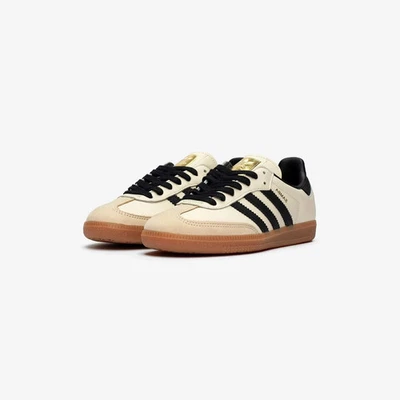 Adidas Originals Samba OG Cream White Sand Strata Womens ID0478 - Image 1 of 4