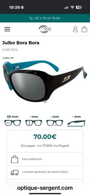 Julbo Bora Bora J439 20 14 FRAMES ONLY Foto 1 de 4