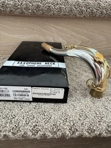 Yamaha TE1 Series Custom Tenor Saxophone Neck - Sterling Silver- phenominal! - Picture 1 of 11