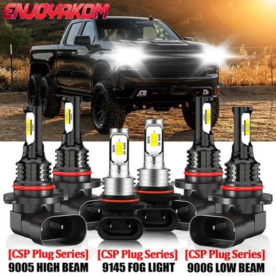 Faro antiniebla de haz alto bajo CSP para Chevrolet Silverado 2500 HD 2001-2002 Foto 1 de 4