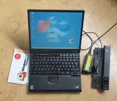 Thinkpad T23, 14 Zoll 1024x768, 768MB RAM, 40GB Festplatte, DVD-RW - Bild 1 von 4