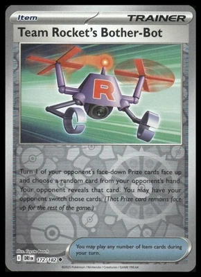 Pokemon SV10: Destined Rivals #172/182 Team Rocket's Bother-Bot HOLO - Image 1 of 2