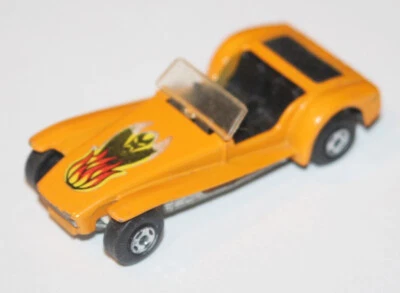 Matchbox Superfast Nº 60 Lotus Super Seven 1971 Vintage Naranja Diecast Roadster  Foto 1 de 4
