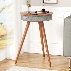 Artiss Smart Coffee Table Wireless Charging Bluetooth Speaker - Picture 1 of 7