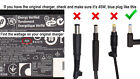Original Hp Ac Charger Power Adapter Cord For 14-Bw000 14-D000 Laptop Series