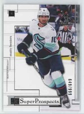 2022-23 SP Game Used 2001 Retro Rookies Crossover Matty Beniers /999 #RC-2 C85