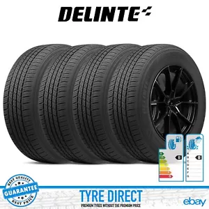 4X 235 55 17 DELINTE DH7, GREAT B/B RATED BRAND NEW ALL SEASON SUV TYRES M+S XL - Picture 1 of 13