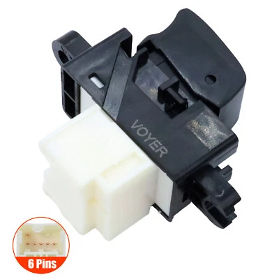 Power Window Switch For Nissan Pathfinder Infiniti QX4 Front Right or Rear Side - Image 1 of 4
