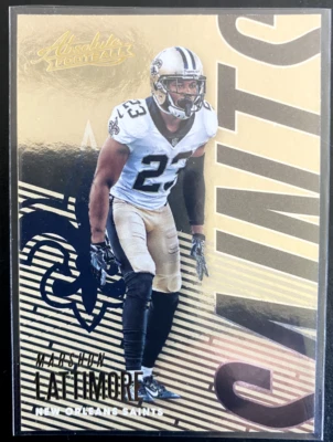 Marshon LATTIMORE 2018 Panini Absolute Football #70 New Orleans Saints - Image 1 of 2