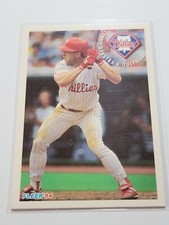 LENNY DYKSTRA 1994 Fleer Atlantic Odd Insert #9 of 25.  PHILLIES