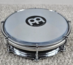 Roland Meinl Percussion Metal & Plastic 6" Black Silent Floatune Steel Tamborim - Picture 1 of 6