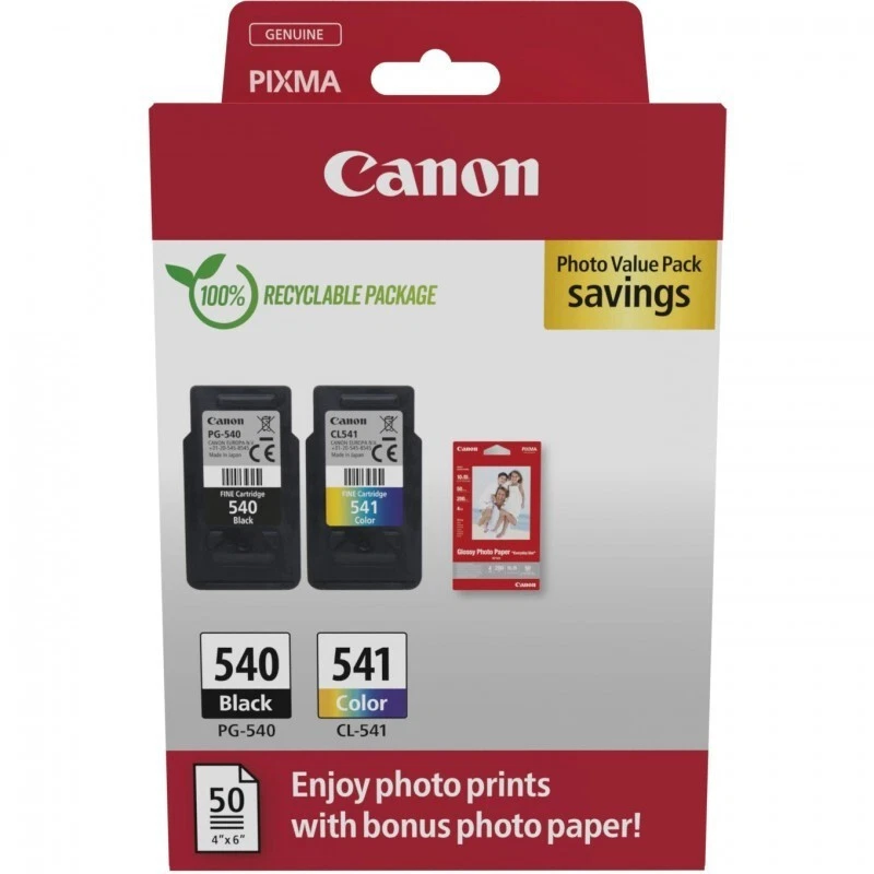 CANON VALUE PACK PG540/CL541 CARTA