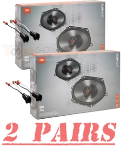 4)JBL Club 8622F 2Way 6x8" (5x7") Speakers For Ford F-150 1999-2014 (F150) - Picture 1 of 4