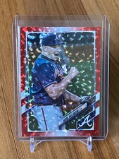 2021 Topps Mark Melancon Red Foilboard 145/199 Atlanta Braves