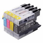Compatible Lc1280xl High Capacity Bk & Colour 4 Ink Cartridge Set For Brother