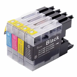 Compatible LC1280XL High Capacity BK & Colour 4 Ink Cartridge Set for Brother - Picture 1 of 1