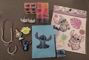 New Lilo & Stitch Bundle - Wall Stickers/Door Knobs/Magnets/Notebook/Storage