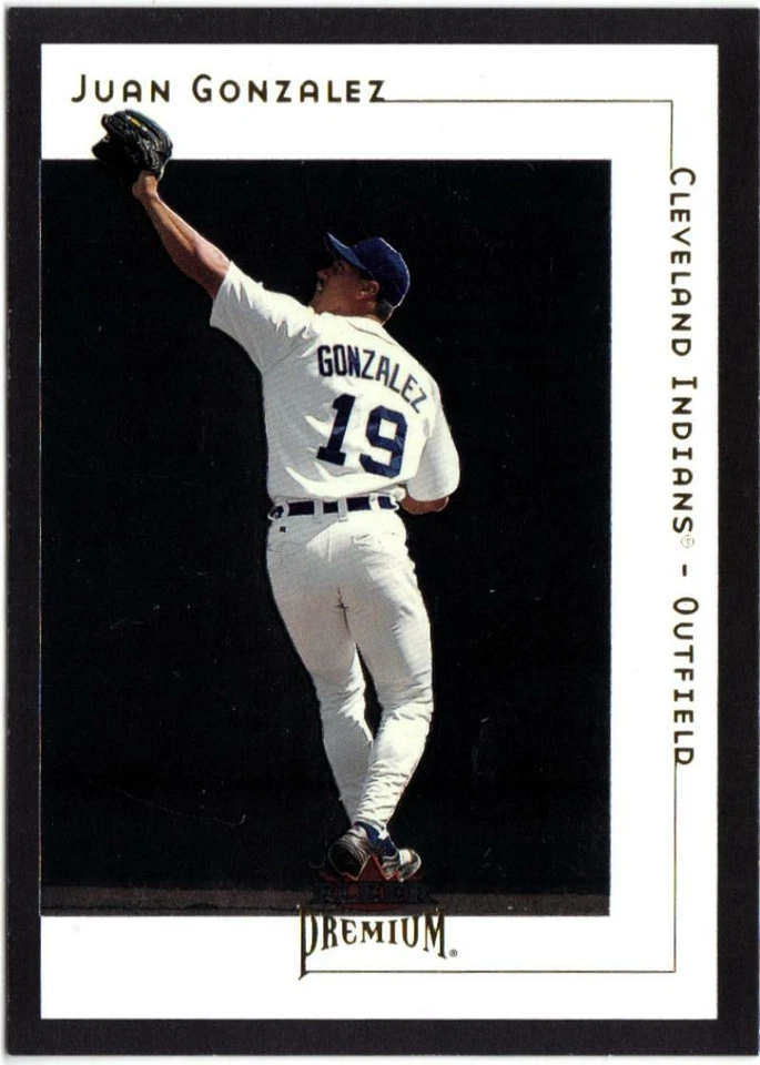 2001 Fleer Premium #40 Juan Gonzalez Indians - Image 1 of 1