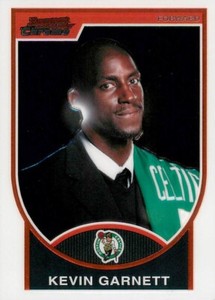 KEVIN GARNETT 2007-08 Bowman Chrome BASE #20 Celtics 