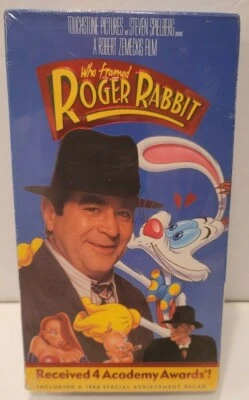 Who Framed Roger Rabbit VHS1988 Comedy Action BOB HOSKINS New Sealed  940 - Image 1 of 4