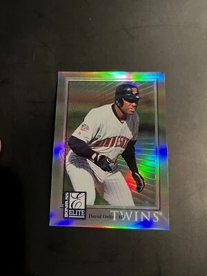 DAVID ORTIZ 1998 Donruss Collections, ELITE PRIZED, Collection PC499 RC SP #/220 - Image 1 of 2