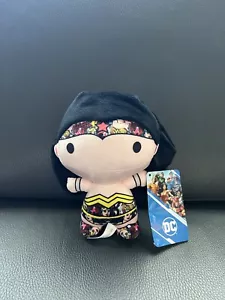 7” Wonder Woman Chibi DC Justice League Sticker Bomb Plush Toy Factory NWT - Picture 1 of 4