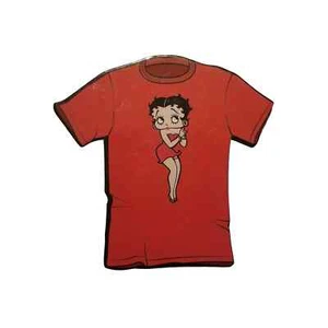 Betty Boop Red Shirt Magnet 3x3 - Picture 1 of 5